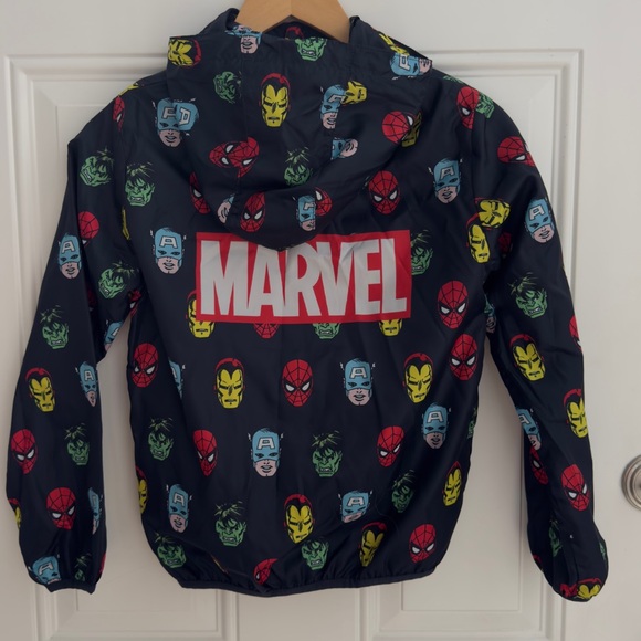 Marvel Superhero Patterned Jacket - Picture 2 of 2